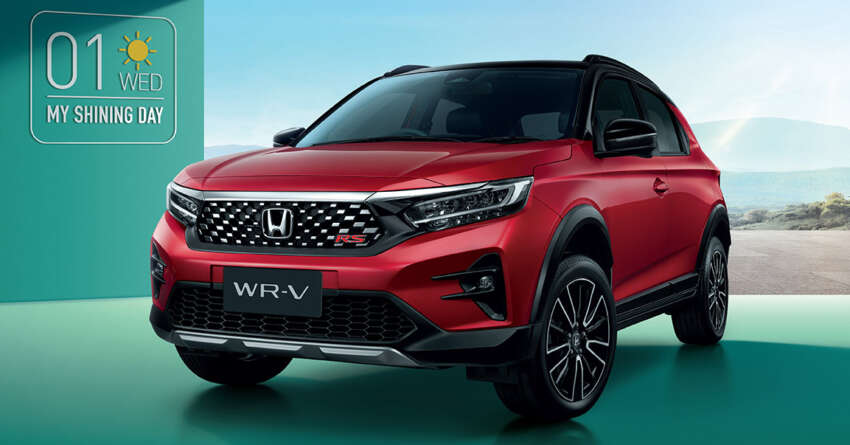 Honda WR-V 2023 diperkenal di Thailand — SV/RS; 1.5L NA, CVT; Honda Sensing/ACC; dari RM103k 1587363