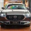 2023 Mazda CX-30 in Malaysia – locally assembled CKD; 2.0L engine, four variants, RM128k-156k OTR