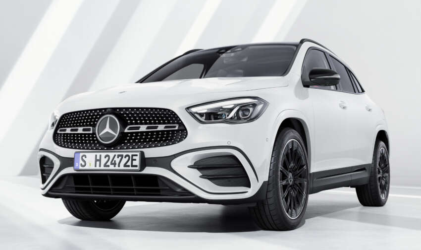 2023 H247 Mercedes-Benz GLA facelift revealed – more kit; latest MBUX, driver assist; improved PHEV 1589575
