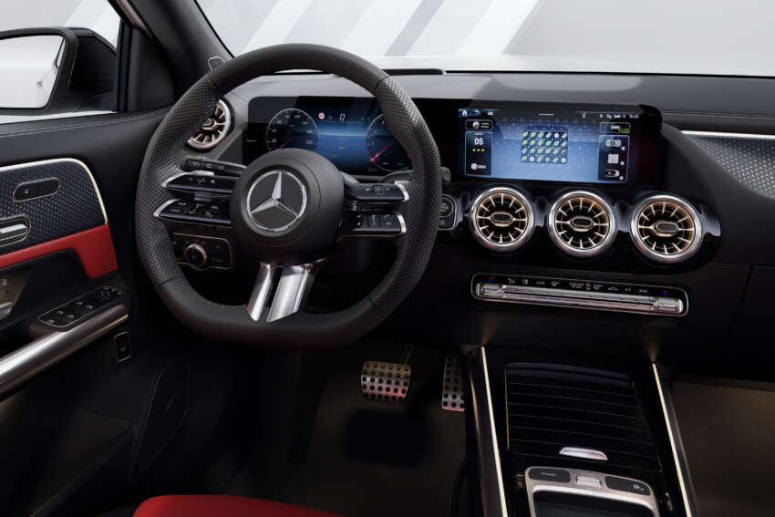 2023 H247 Mercedes-Benz GLA facelift revealed – more kit; latest MBUX, driver assist; improved PHEV 1589580