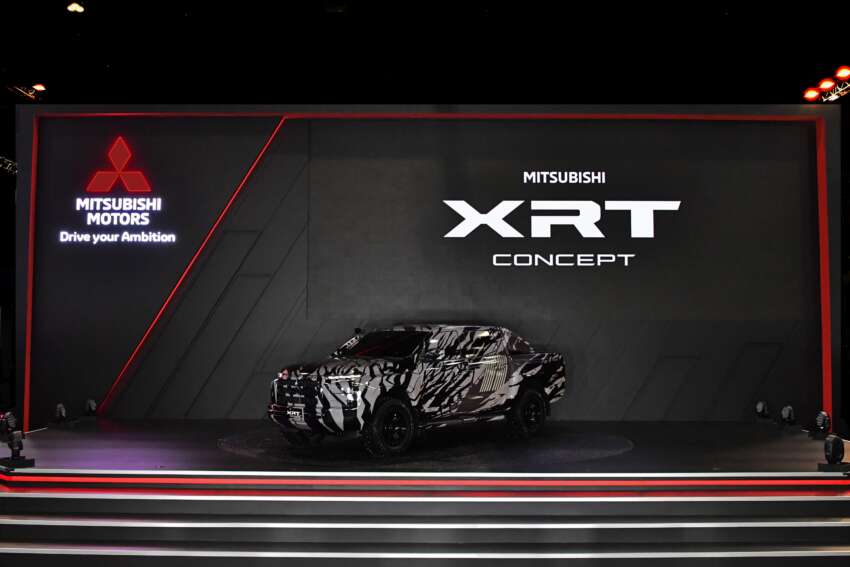 Bangkok 2023: Mitsubishi XRT Concept – Triton generasi baru yang lebih besar, bakal dilancar Julai ini 1592876