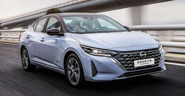 Nissan Sylphy facelift muncul di China – pilihan enjin petrol 1.6L 135 PS atau e-Power hibrid 136 PS