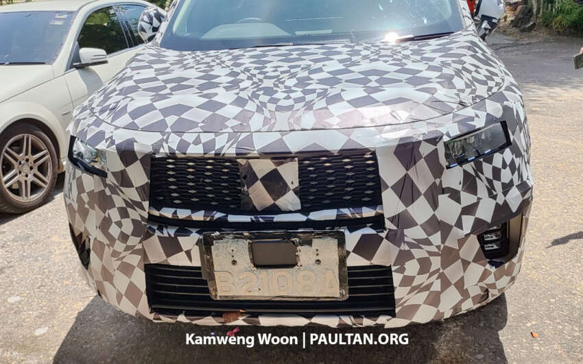 2023 Proton X90 spotted testing again – interior of upcoming three-row SUV matches the Geely Haoyue 1584400