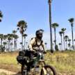 Female rider crosses Africa using an electric Cake