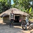 Female rider crosses Africa using an electric Cake