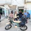 Female rider crosses Africa using an electric Cake