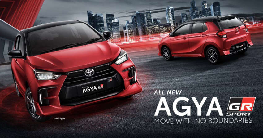 2023 Toyota Agya launched in Indonesia – 1.2L three-cylinder; 5MT, CVT; GR-S variant; no AEB; from RM49k 1587716