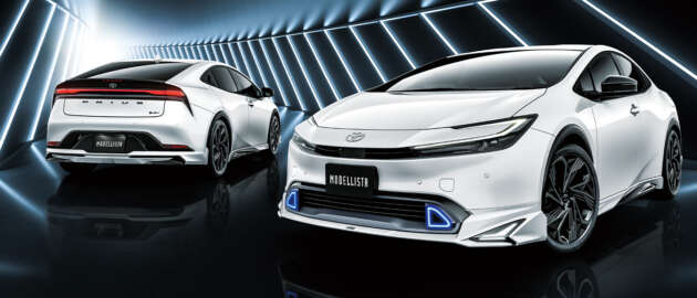 2023 Toyota Prius in Japan receives Modellista parts