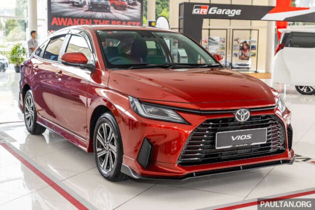 2023 Toyota Vios 1.5E – full gallery of base variant; RM89,600 with AEB, wireless Android Auto, aerokit