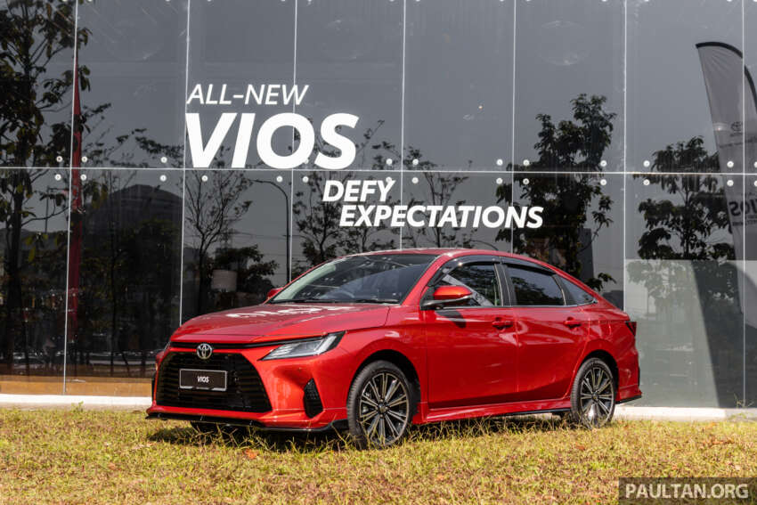 2023 Toyota Vios launched in Malaysia – DNGA; 1.5L NA, CVT; AEB, ACC; two variants; from RM89,600 1590489