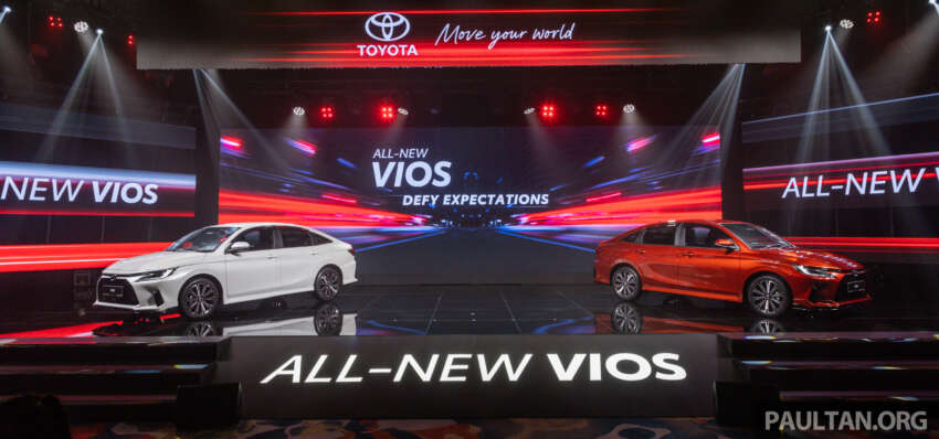 2023 Toyota Vios launched in Malaysia – DNGA; 1.5L NA, CVT; AEB, ACC; two variants; from RM89,600 1591467