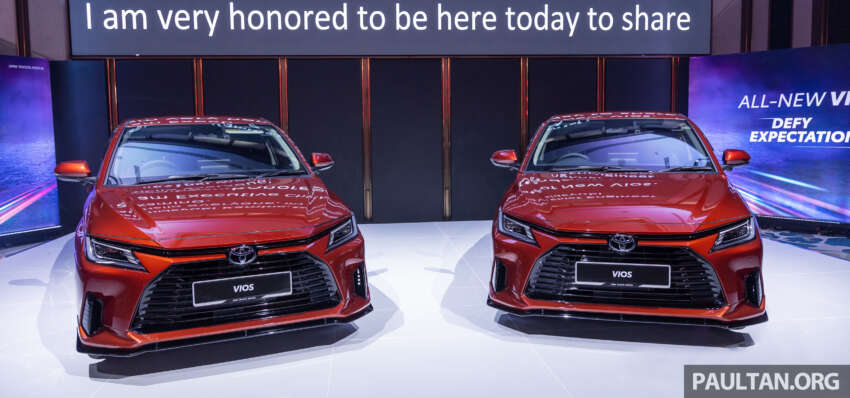 2023 Toyota Vios launched in Malaysia – DNGA; 1.5L NA, CVT; AEB, ACC; two variants; from RM89,600 1591468