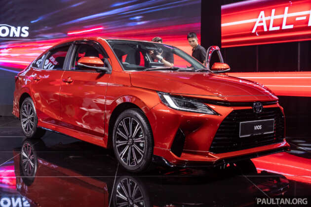 Toyota Vios 2023 sudah ditempah lebih 5,000 unit di Malaysia tidak sampai sebulan; harga bermula RM90k