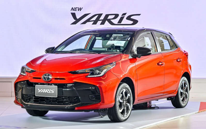 2023 Toyota Yaris facelift debuts in Thailand – more aggressive styling, updated kit, 1.2L, CVT; from RM72k 1586596