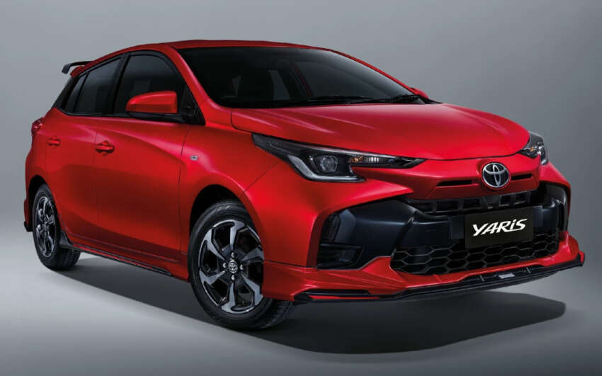 2023 Toyota Yaris facelift debuts in Thailand – more aggressive styling, updated kit, 1.2L, CVT; from RM72k 1586618