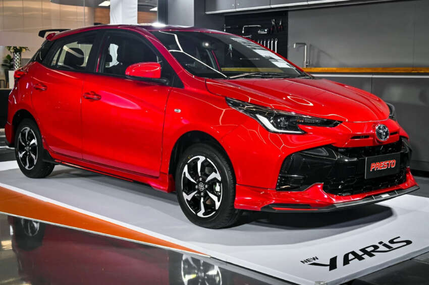 2023 Toyota Yaris Facelift Presto Thailand Debut 2bm Paul Tans