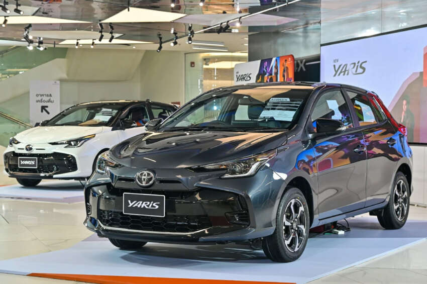 2023 Toyota Yaris facelift debuts in Thailand – more aggressive styling, updated kit, 1.2L, CVT; from RM72k 1586603