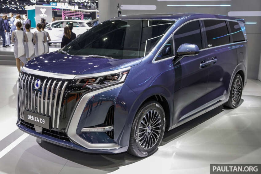 Bangkok 2023 – Denza D9 EV seven-seater MPV with AWD, BYD Blade batteries get up to 600 km range 1593065