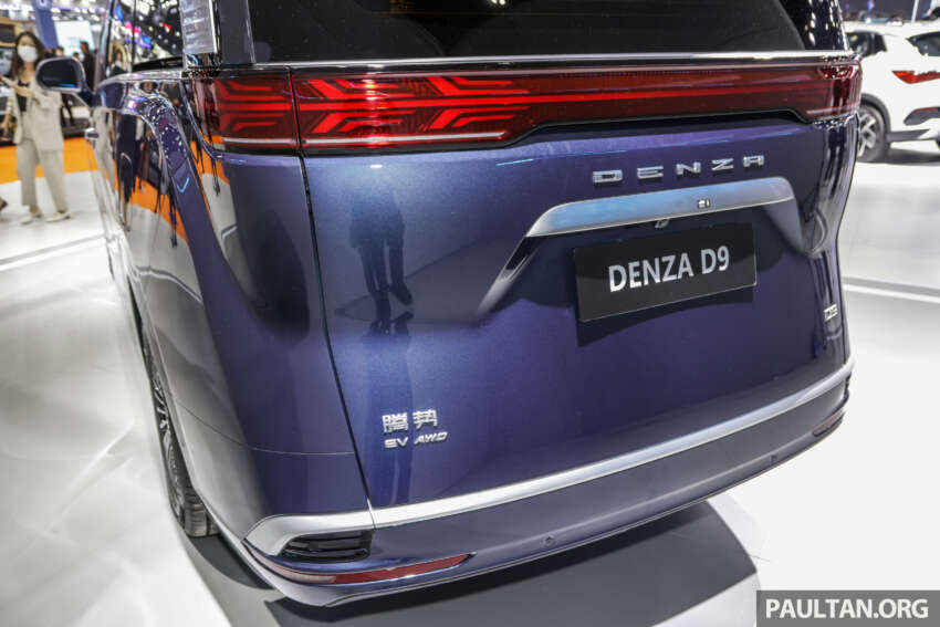 Bangkok 2023 – Denza D9 EV seven-seater MPV with AWD, BYD Blade batteries get up to 600 km range 1593079