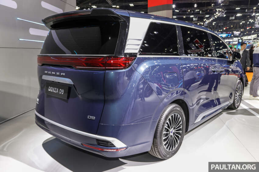 Bangkok 2023 – Denza D9 EV seven-seater MPV with AWD, BYD Blade batteries get up to 600 km range 1593067