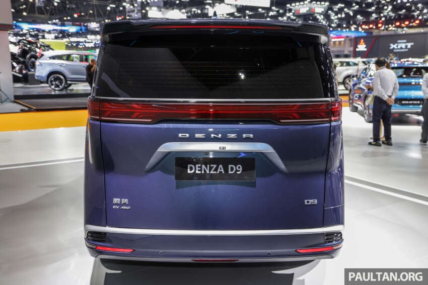 Bangkok 2023 – Denza D9 EV seven-seater MPV with AWD, BYD Blade batteries get up to 600 km range 1593069