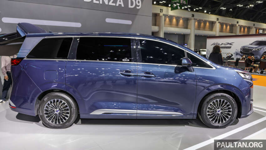 Bangkok 2023 – Denza D9 EV seven-seater MPV with AWD, BYD Blade batteries get up to 600 km range 1593070