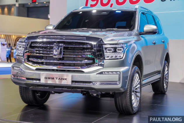 Bangkok 2023: Great Wall Motor Tank 500 – luxury three-row SUV with 2.0 litre hybrid, 350 PS and 616 Nm