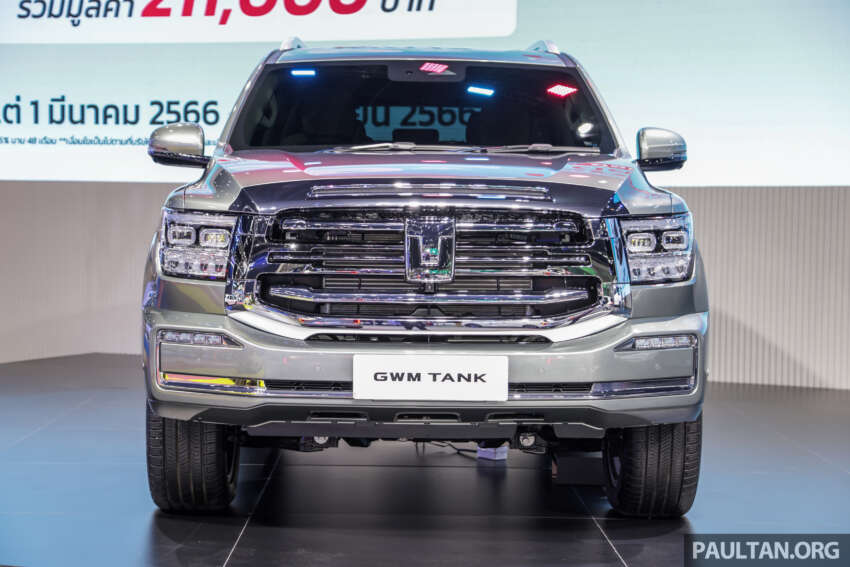 Bangkok 2023: Great Wall Motor Tank 500 – luxury three-row SUV with 2.0 litre hybrid, 350 PS and 616 Nm 1594078
