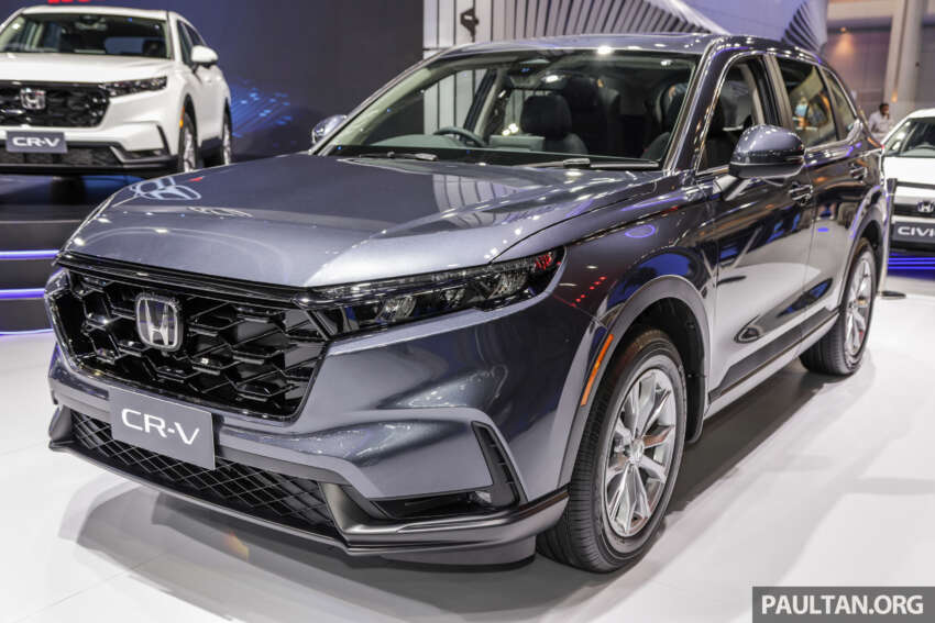 Bangkok 2023: Honda CR-V – 6th-gen SUV launched in Thailand; 1.5L turbo, 2.0L hybrid, 5/7 seats, fr RM186k 1591892