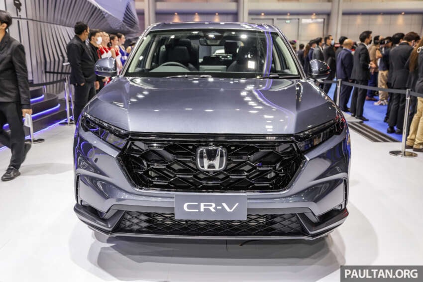 Bangkok 2023: Honda CR-V – 6th-gen SUV launched in Thailand; 1.5L turbo, 2.0L hybrid, 5/7 seats, fr RM186k 1591895