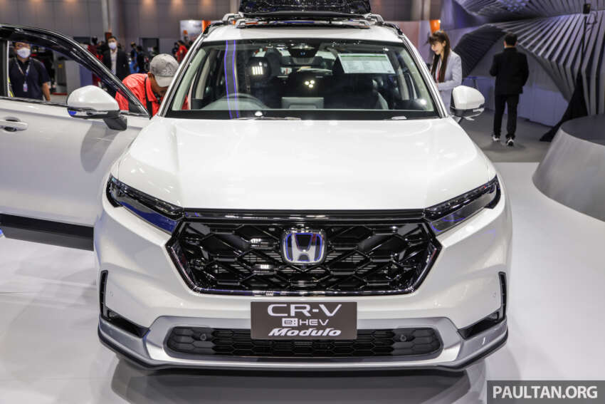 Bangkok 2023: Honda CR-V – 6th-gen SUV launched in Thailand; 1.5L turbo, 2.0L hybrid, 5/7 seats, fr RM186k 1591844