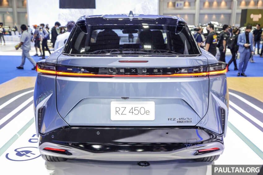 Bangkok 2023: Lexus RZ 450e launched – 312 PS, 71.4 kWh battery, 470 km EV range; 2 variants; fr RM502k 1593227