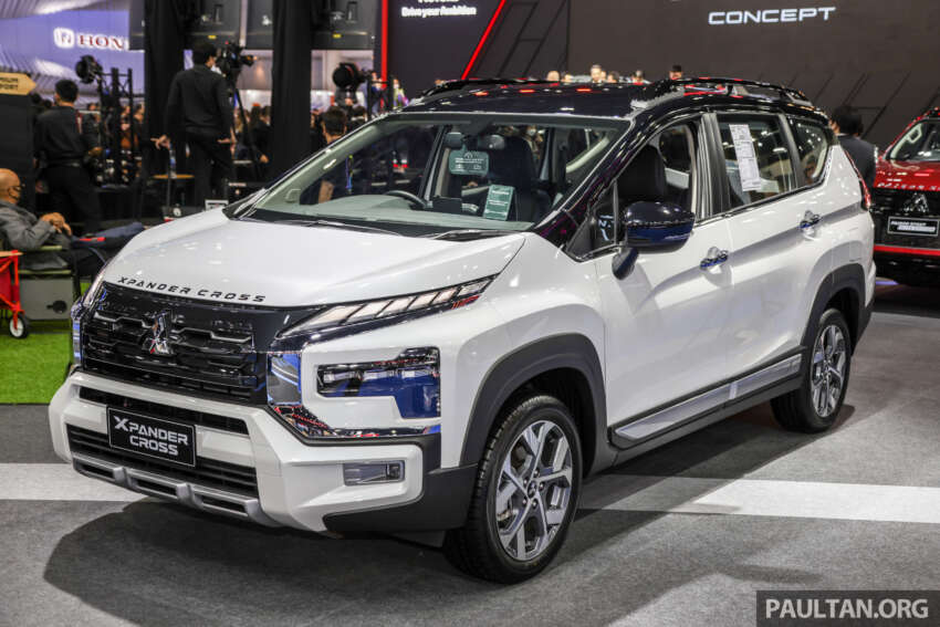 Bangkok 2023: Mitsubishi Xpander and Xpander Cross facelifts – updated styling; 1.5L with CVT; from RM104k 1592021