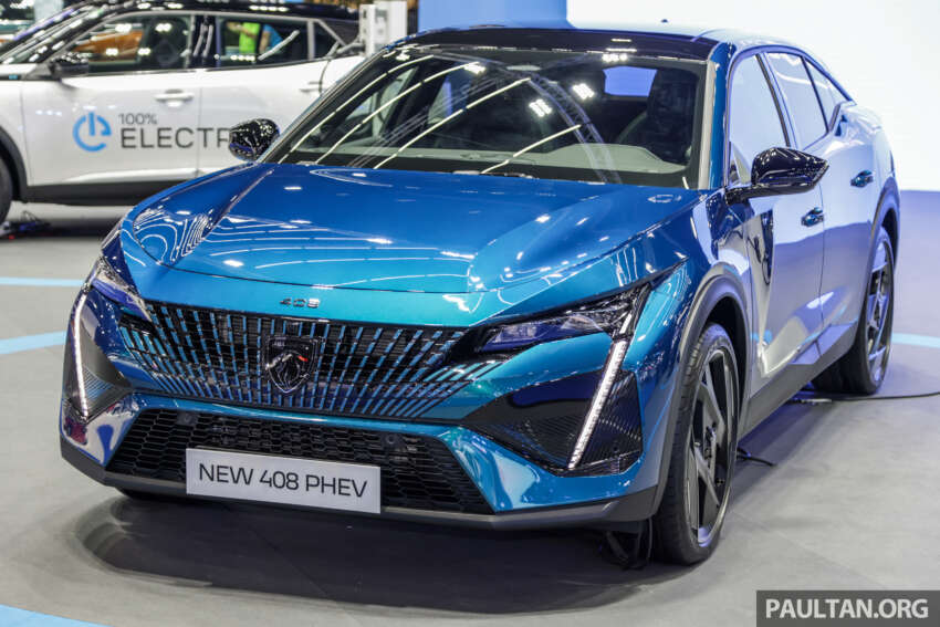 Bangkok 2023: Peugeot 408 is now an unrecognisable fastback crossover – 225 PS, 360 Nm PHEV; RM360k 1593359