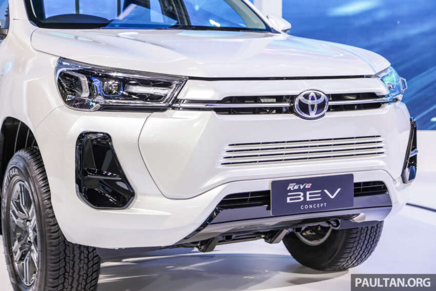 Bangkok 2023: Toyota Hilux Revo BEV concept shown as preview for all-electric version of pick-up truck 1592926