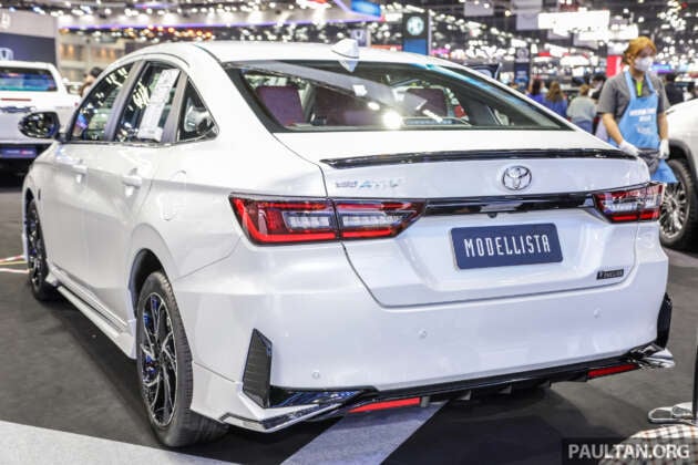 Bangkok 2023: Toyota Vios dengan kit Modellista