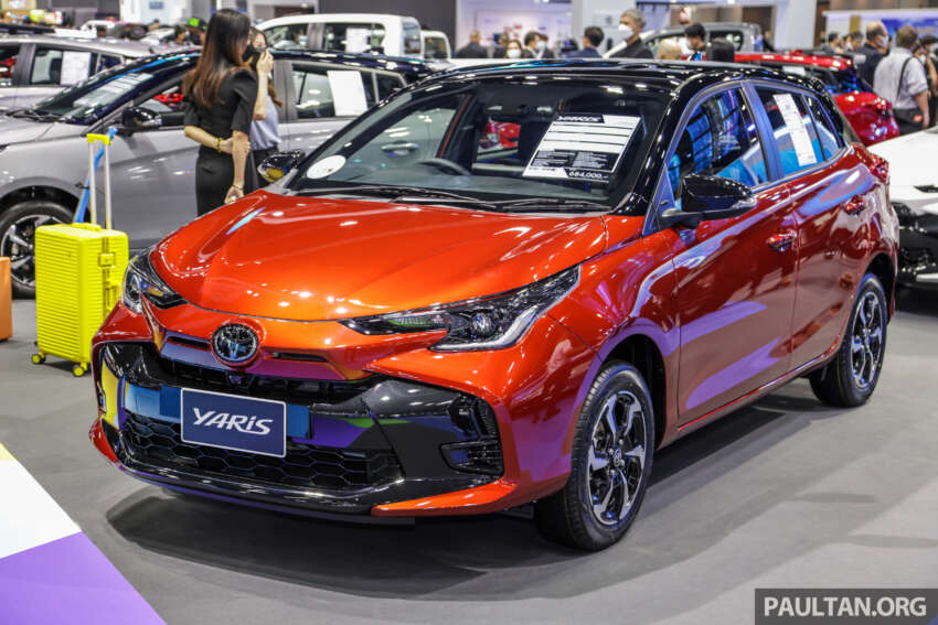 Bangkok 2023: Toyota Yaris facelift – another refresh for the hatch, not time for DNGA yet; 1.2L from RM73k 1592046