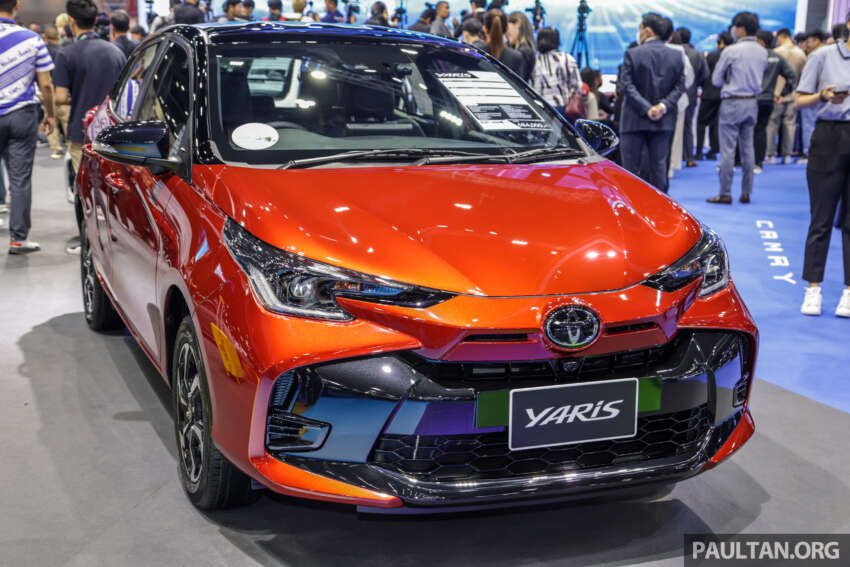 Bangkok 2023: Toyota Yaris facelift – another refresh for the hatch, not time for DNGA yet; 1.2L from RM73k 1592047