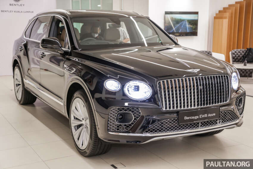 Bentley Bentayga EWB Azure in Malaysia – 180 mm longer, Airline Seat Specification; fr RM1.1m before tax 1588328