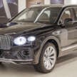Bentley Bentayga EWB Azure in Malaysia – 180 mm longer, Airline Seat Specification; fr RM1.1m before tax