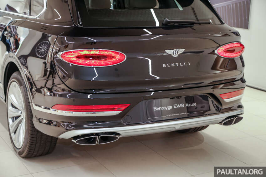 Bentley Bentayga EWB Azure in Malaysia – 180 mm longer, Airline Seat Specification; fr RM1.1m before tax 1588349