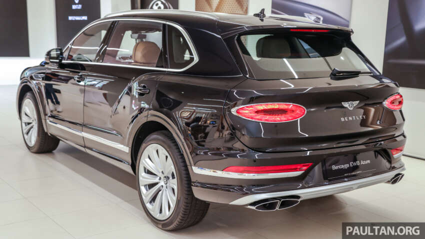 Bentley Bentayga EWB Azure in Malaysia – 180 mm longer, Airline Seat Specification; fr RM1.1m before tax 1588330