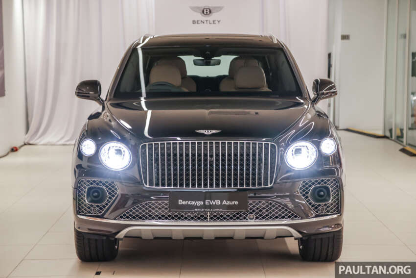 Bentley Bentayga EWB Azure in Malaysia – 180 mm longer, Airline Seat Specification; fr RM1.1m before tax 1588332