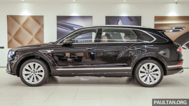 Bentley Bentayga EWB Azure in Malaysia – 180 mm longer, Airline Seat Specification; fr RM1.1m before tax