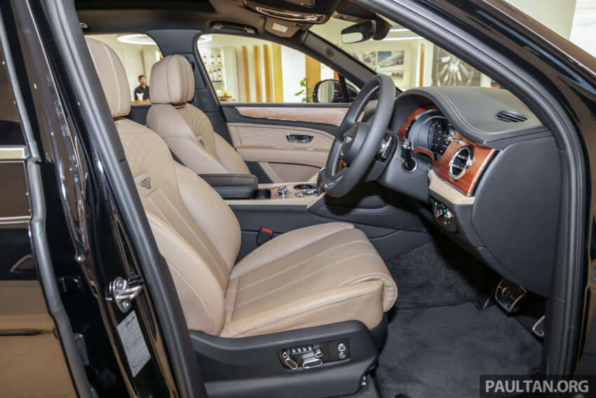 Bentley Bentayga EWB Azure in Malaysia – 180 mm longer, Airline Seat Specification; fr RM1.1m before tax 1588393