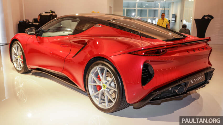 Lotus Emira production unit previewed in Malaysia – 405 PS/420 Nm supercharged 3.5L V6, 6MT; RM1.1m 1584789