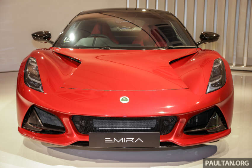 Lotus Emira production unit previewed in Malaysia – 405 PS/420 Nm supercharged 3.5L V6, 6MT; RM1.1m 1584791