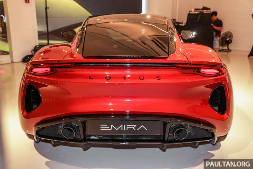 Lotus Emira production unit previewed in Malaysia – 405 PS/420 Nm supercharged 3.5L V6, 6MT; RM1.1m 1584792