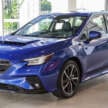 2023 Subaru WRX Wagon in Malaysia – 2.4T with 275 PS, CVT, EyeSight; costs less than sedan from RM285k