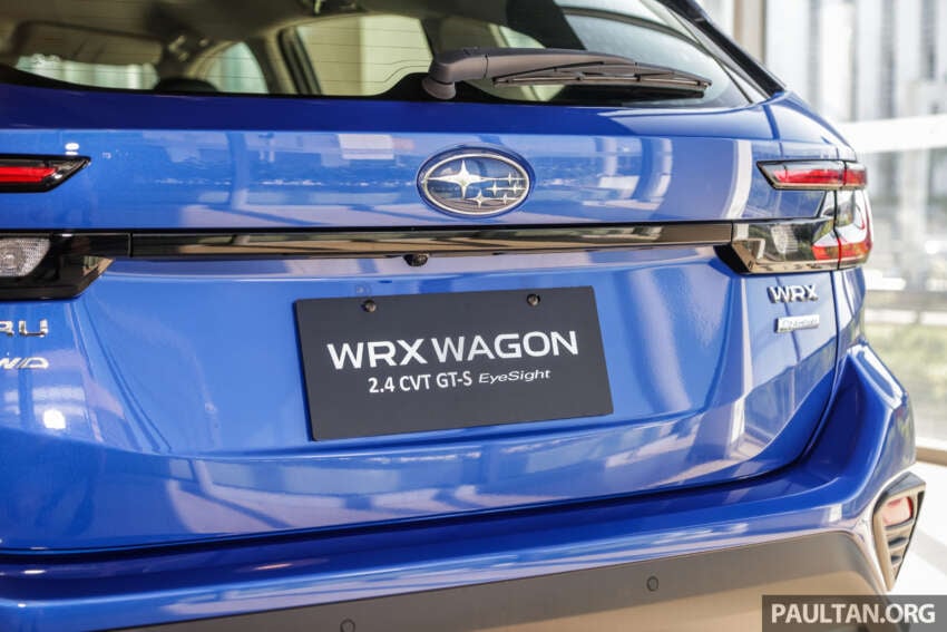 2023 Subaru WRX Wagon in Malaysia – 2.4T with 275 PS, CVT, EyeSight; costs less than sedan from RM285k 1597541